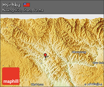 Physical 3D Map of Hsi-hku