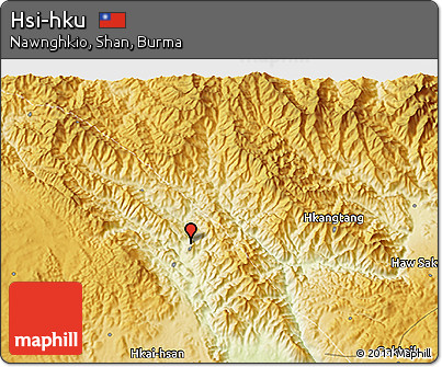 Physical 3D Map of Hsi-hku