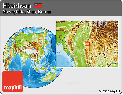 Physical Location Map of Hkai-hsan
