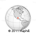 Outline Map of the Area around 22° 23' 25" N, 96° 49' 29" W, rectangular outline