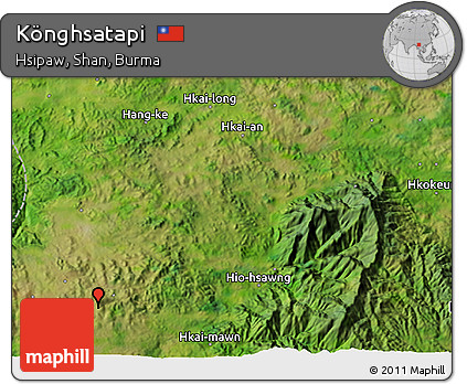 Satellite 3D Map of Könghsatapi