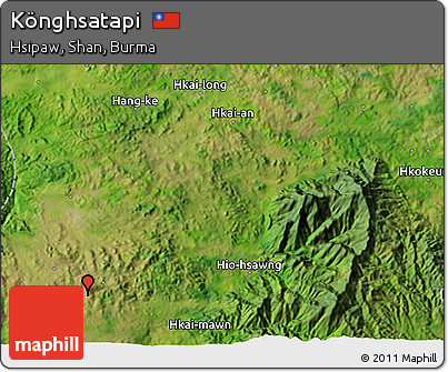 Satellite 3D Map of Könghsatapi