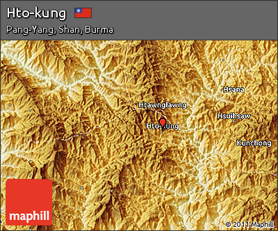 Physical 3D Map of Hto-kung