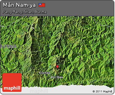 Satellite 3D Map of Mān Nam-ya