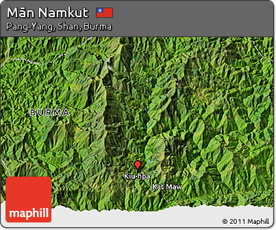 Satellite 3D Map of Mān Namkut