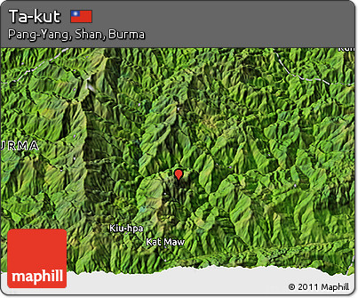 Satellite 3D Map of Ta-kut