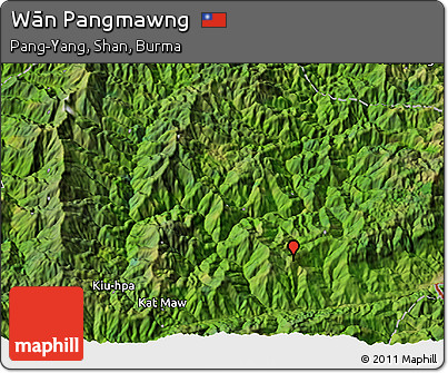 Satellite 3D Map of Wān Pangmawng
