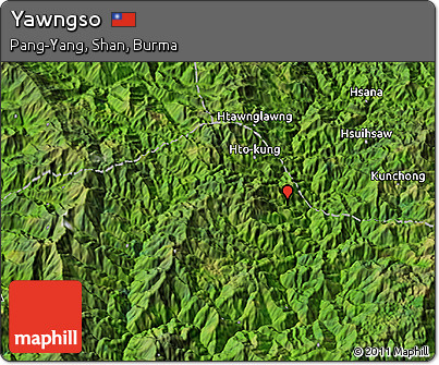 Satellite 3D Map of Yawngso