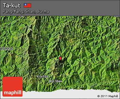 Satellite 3D Map of Ta-kut
