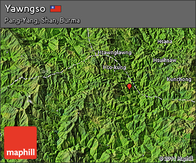 Satellite 3D Map of Yawngso