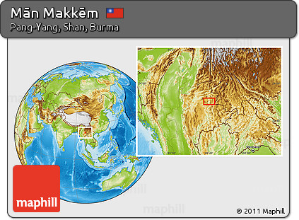Physical Location Map of Mān Makkēm