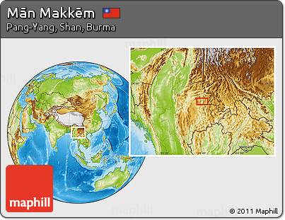 Physical Location Map of Mān Makkēm