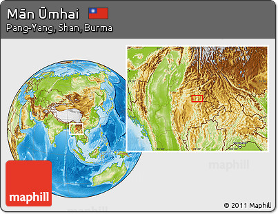 Physical Location Map of Mān Ūmhai