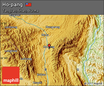 Physical Map of Ho-pang