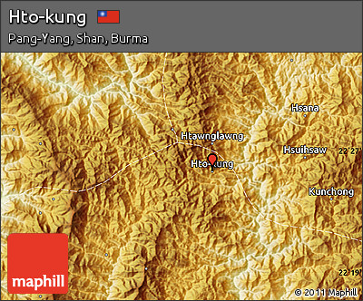 Physical Map of Hto-kung
