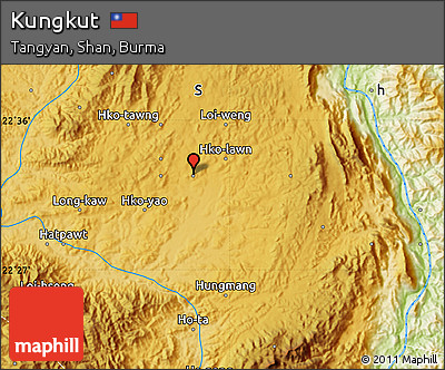 Physical Map of Kungkut