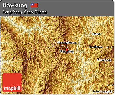 Physical Map of Hto-kung