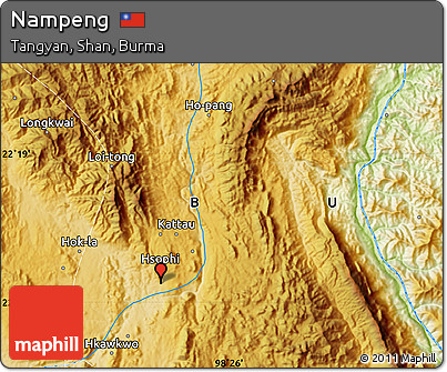 Physical Map of Nampeng