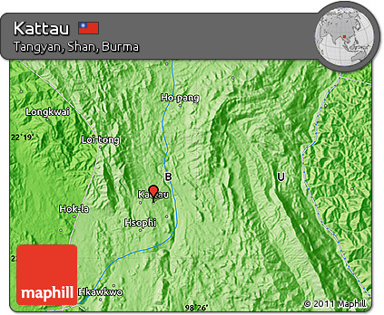 Political Map of Kattau