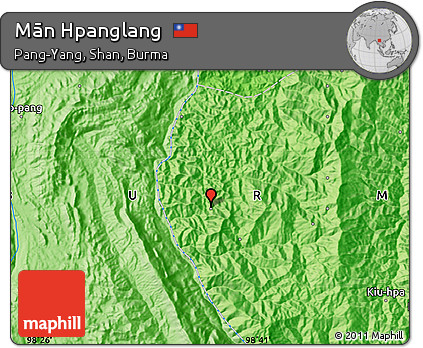 Political Map of Mān Hpanglang