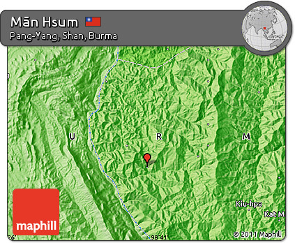 Political Map of Mān Hsum