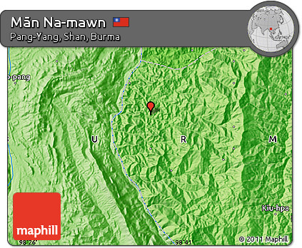 Political Map of Mān Na-mawn