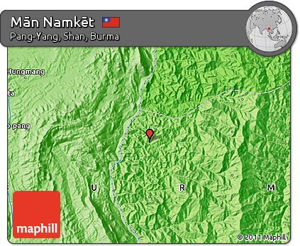 Political Map of Mān Namkēt