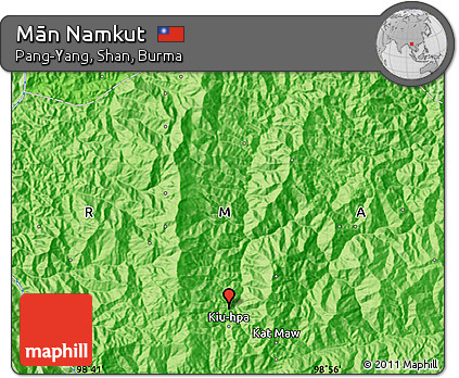 Political Map of Mān Namkut