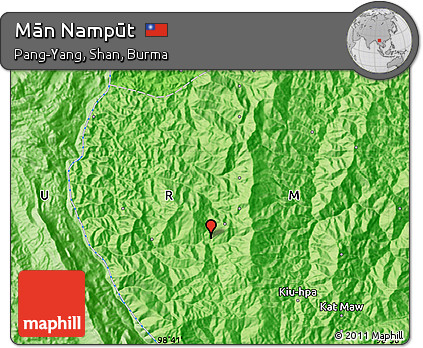 Political Map of Mān Nampūt