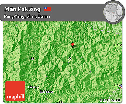 Political Map of Mān Paklōng