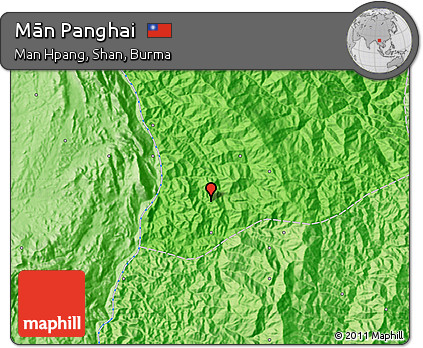 Political Map of Mān Panghai
