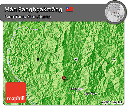 Political Map of Mān Panghpakmōng