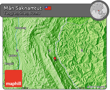 Political Map of Mān Saknamtut
