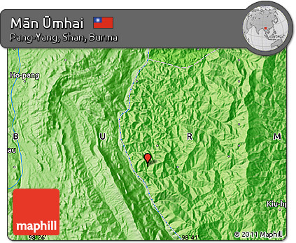 Political Map of Mān Ūmhai