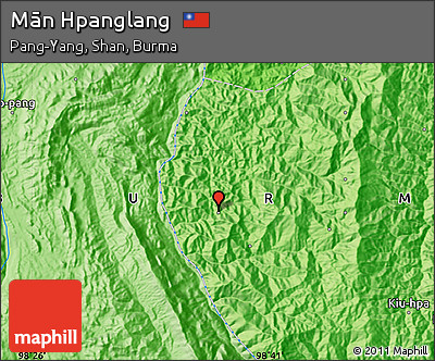 Political Map of Mān Hpanglang