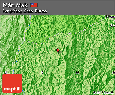 Political Map of Mān Mak