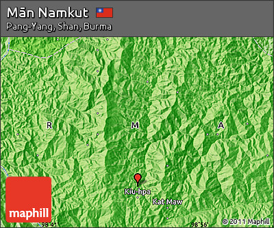 Political Map of Mān Namkut