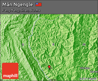 Political Map of Mān Ngengle