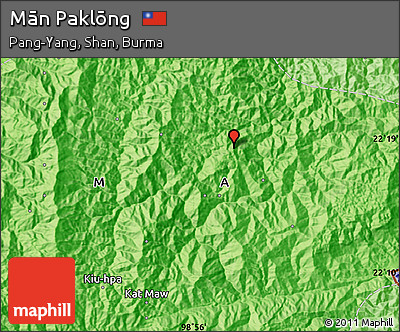 Political Map of Mān Paklōng