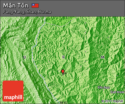 Political Map of Mān Tōn