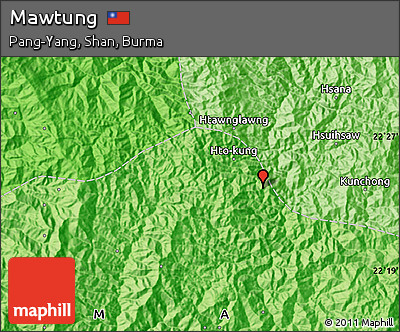 Political Map of Mawtung