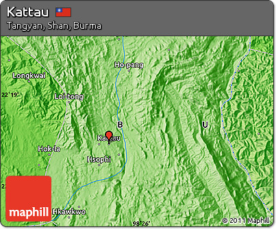 Political Map of Kattau
