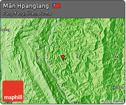 Political Map of Mān Hpanglang