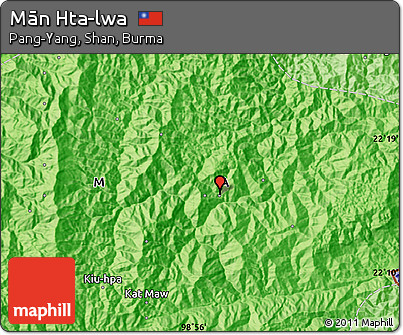 Political Map of Mān Hta-lwa