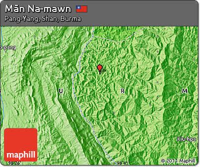 Political Map of Mān Na-mawn