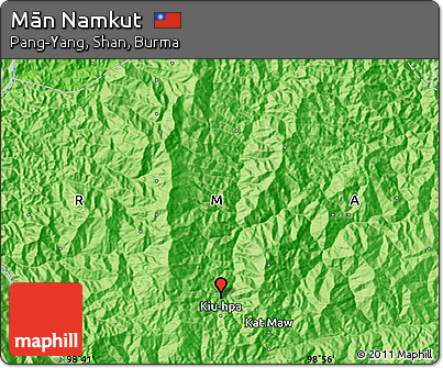 Political Map of Mān Namkut