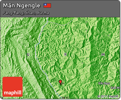 Political Map of Mān Ngengle