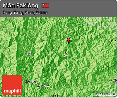 Political Map of Mān Paklōng