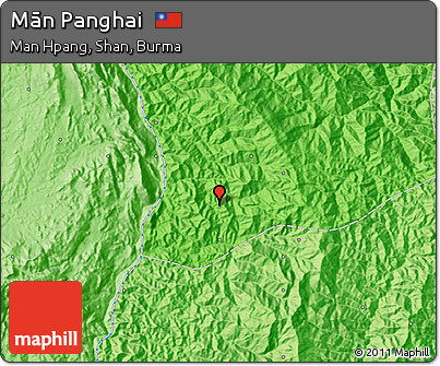 Political Map of Mān Panghai