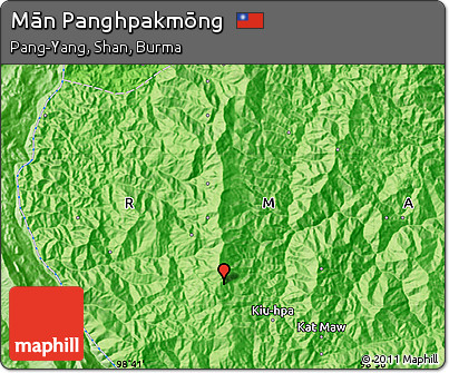 Political Map of Mān Panghpakmōng